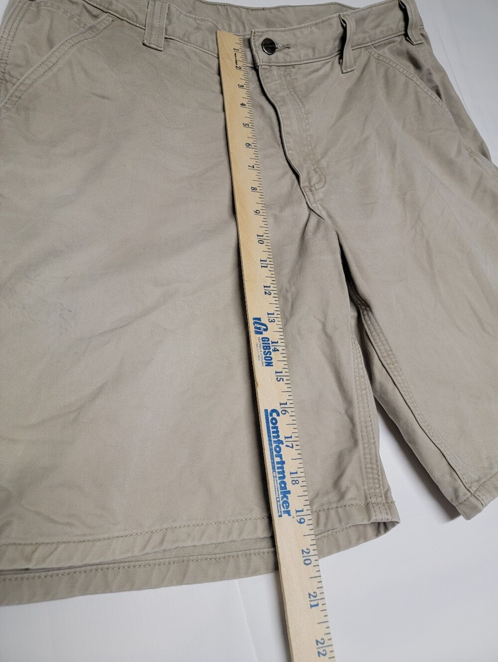 Carhartt Men's Tan Cargo Relaxed Fit Shorts - Rugged Workwear Style - Picture 13 of 15